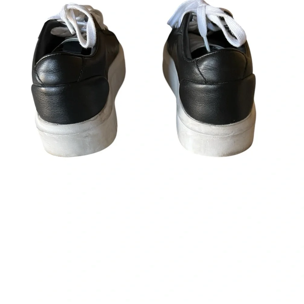 Adidas Sleek Super Womens Size 5.5‎ Black Athletic Casual Shoes Sneakers EE4519